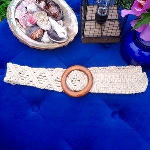 Bohemian Macrame Belt